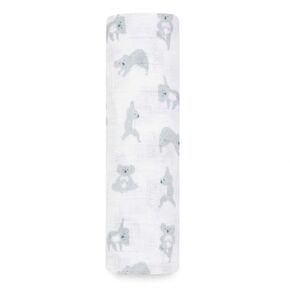 aden + anais Swaddle Blanket, Boutique Muslin Blankets for Girls & Boys, Baby Receiving Swaddles, Ideal Newborn & Infant Swaddling Set, Perfect Shower Gifts, Single, Around The World