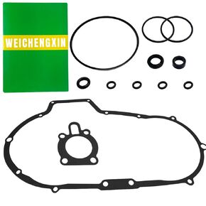 Clutch Primary Cover Gasket Kit Sportster XL883C Hugger XLH883 XL883R XLH883C Deluxe XL1200C Sport XL1200S XLH1200 XLH1200C XLH1200S 1991-2003
