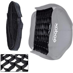 Fotoconic 40x40cm / 15.7x15.7 inches Honeycomb Grid Compatible for Godox Softbox Studio Flash Lighting [Grid Only]