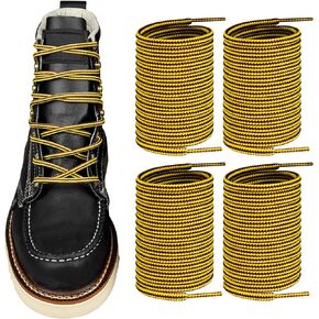 2 Pairs Boots Shoe Laces for Thorogood Work Hiking Hunting Round Replacement Shoelaces