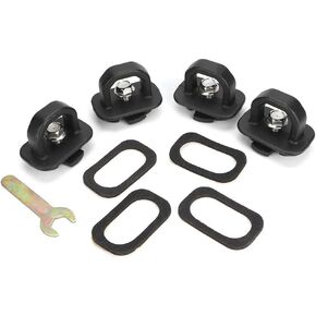 Truck Anchors, 4pcs Tie Down Anchor Truck Bed Cargo Side Hook Fits for Chevy