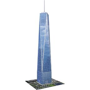 Ravensburger One World Trade Center NY 216 Piece 3D Jigsaw Puzzle for Kids and Adults - Easy Click Technology Means Pieces Fit Together Perfectly