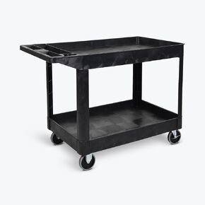XLC11-B Two-Shelf Heavy-Duty Utility Cart