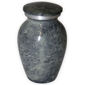 Apollonia Green Keepsake Urn for Ashes - Small Size - NOT Intended for Full Cremation Ash Quantity