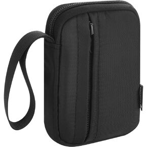 Carrying Case for Seagate Portable Seagate One Touch Seagate Backup Plus Ultra Touch 1TB 2TB 3TB 4TB 5TB Portable External Hard Drive USB 3.0 2.5 Inch HDD Padded Storage Case, Black