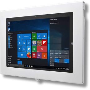 TABcare Locking Anti-Theft Security Metal Case for Microsoft Surface Pro 1 & 2 Tablet Supports VESA, Wall Mount (Surface Pro 1/2, Black)