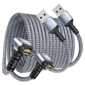 Garmin Watch Charger Cable Right Angle 4ft Compatible with Garmin Fenix 7 7X Pro 6 6X 5 5S 5X,Forerunner 965 955 945 265 55 45,Approach S70 S62 S60,Vívoactive 5 4s 3,Venu Sq 3 2S,Epix Instinct Tactix