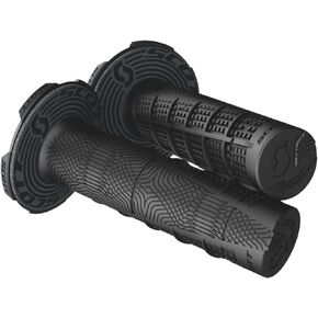 SCOTT 219627-0001 Deuce + Donut Motocross Grips, Black