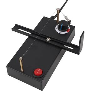 Electric Heat Cutting Machine Portable Reliable Temperature Adjustment Electric Ribbon Cutter for Braided Ribbons (US Plug 110V)