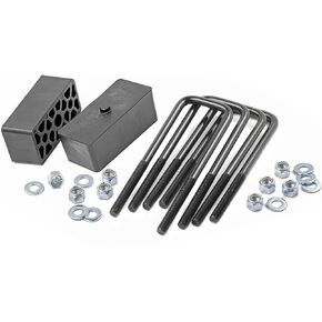 Rough Country 2" Block & U-bolt Kit for 2005-2023 Toyota Tacoma - 6549