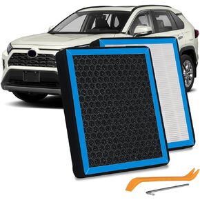 CF12157 Cabin Air Filter HEPA Air Conditioner with Activated Carbon Replacement Cabin Air Filter Accessories Compatible with LEXUS ES350 TOYOTA AVALON CAMRY COROLLA CROWN HIGHLANDER RAV4