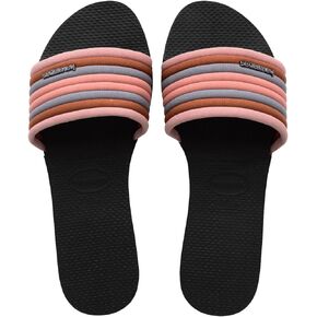 Havaianas unisex you malta cool sandal - black -, 11/12W - 9/10M