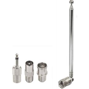 FM Radio Telescopic Aerial Radio Antenna for TEAC Pioneer Panasonic Onkyo Marantz Sony Marantz Yamaha Hitachi hi-fi DAB Radio etc