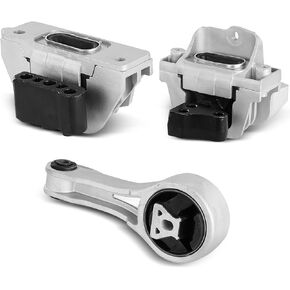 A-Premium Engine Motor and Transmission Mount Kit Compatible with Dodge Journey 2011-2018, 2.4L, Automatic Transmission, 3-PC Set, Replace# 5147774AC, 5147129AD