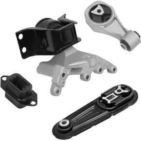 4PCS Engine Motor and Transmission Mount Kit Endxedo Engine Motor Mount for 2013-2019 Nissan Sentra 1.8L Replacement for A7376 A7380 A4360 A7382