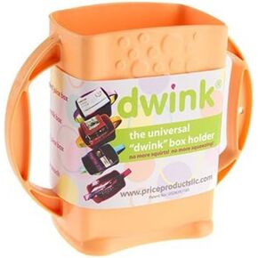 Dwink Universal Juice Pouch Milk Box Holder (Lavender)