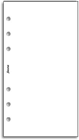 Filofax Personal Cotton Cream Plain Notepaper in Saudi Arabia