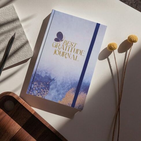 أفضل مجلة امتنان مع بطاقات التأكيد اليومية - مجلة اليقظة الذهنية للسعادة والإنتاجية والرعاية الذاتية والتفكير الإيجابي - هدية مثالية للنساء والرجال، 200 صفحة، جودة ممتازة in Saudi Arabia