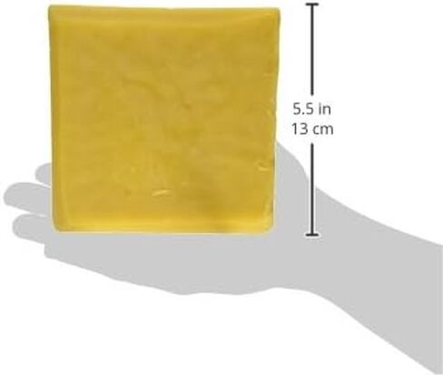 Stakich Yellow Beeswax Block - Natural, Triple Filtered - 2 Pound in Saudi Arabia