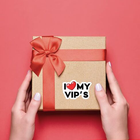 210 PCS Cute I Love My VIP'S Thank You Stickers,Small Business Stickers,Handmade Stickers,Envelopes Stickers for Handmade Goods/Bags Small Shop Packages,Thanks Stickers for Envelopes Seals - vip3 in Kuwait