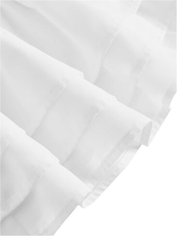 Milumia Women Y2k Solid Tiered Ruffle Mini Skirt Elastic High Waist Flare Short Skirts in Saudi Arabia