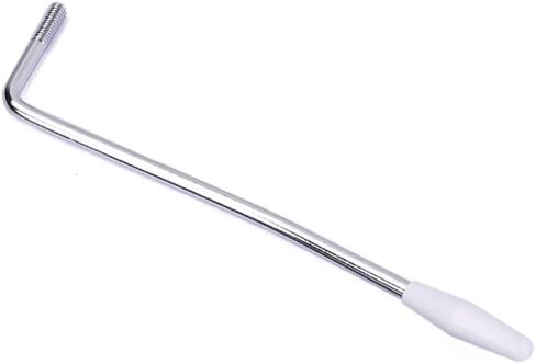الفضة 6 مم الكروم الموضوع Tremolo Arm الغيتار الكهربائي Tremolo Arm Thread Metal Single Tremolo Arm Whammy Bar مع طرف لنظام ستراتوكاستر الغيتار الكهربائي Tremolo، أجزاء الغيتار الكهربائي in Saudi Arabia
