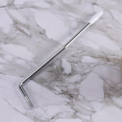 الفضة 6 مم الكروم الموضوع Tremolo Arm الغيتار الكهربائي Tremolo Arm Thread Metal Single Tremolo Arm Whammy Bar مع طرف لنظام ستراتوكاستر الغيتار الكهربائي Tremolo، أجزاء الغيتار الكهربائي in Saudi Arabia