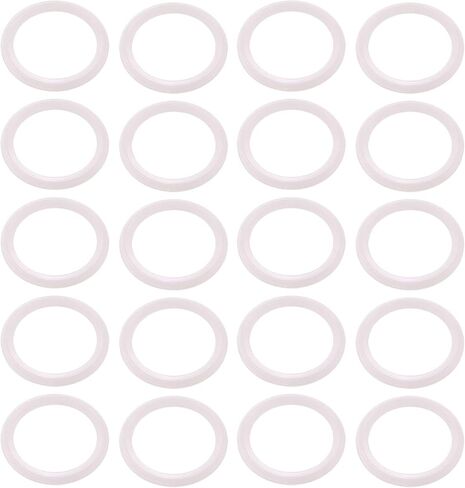 حلقة دائرية من السيليكون من DERNORD ثلاثية البرسيم (مشبك ثلاثي) - 2.5 بوصة (عبوة من قطعتين) in Kuwait