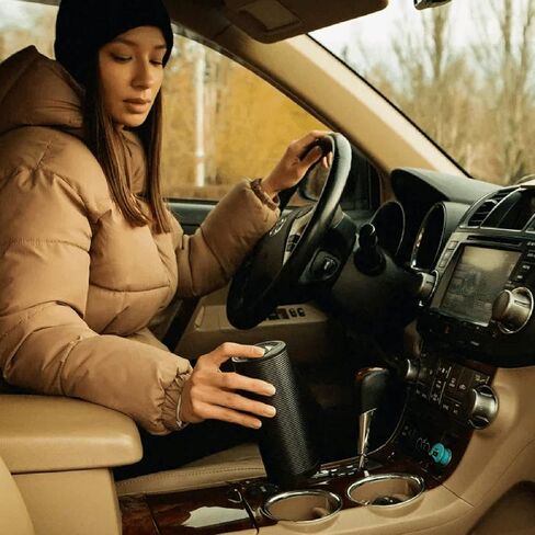 سلة مهملات السيارة، سلة المهملات، علبة للسيارة، شاحنة قمامة مقاومة للماء مع غطاء، حامل عملات معدنية صغير تلقائي in Kuwait