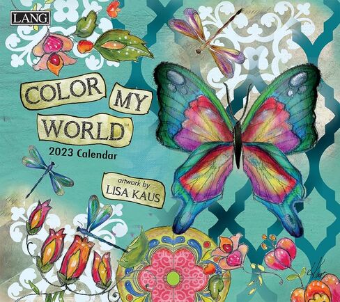 LANG COLOR MY WORLD 2023 WALL CALENDAR in Saudi Arabia