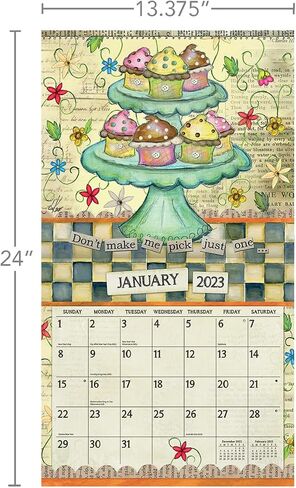 LANG COLOR MY WORLD 2023 WALL CALENDAR in Saudi Arabia