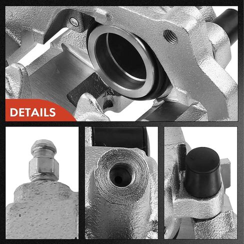 A-Premium Disc Brake Caliper Assembly with Bracket Compatible with Select Chrysler and Mercedes-Benz Models - Crossfire, CLK320, CLK430, E300, E320, E420, E430, SLK320 - Front Left Driver Side in Saudi Arabia