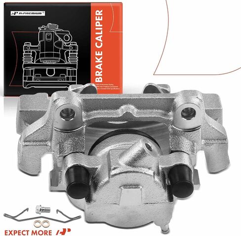 A-Premium Disc Brake Caliper Assembly with Bracket Compatible with Select Chrysler and Mercedes-Benz Models - Crossfire, CLK320, CLK430, E300, E320, E420, E430, SLK320 - Front Left Driver Side in Saudi Arabia