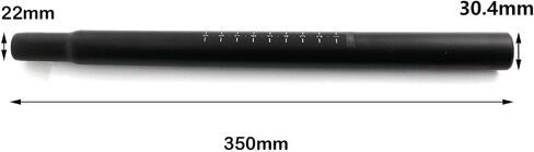 Mountain Bike Straight Seat Post(28.8/30.4 in Saudi Arabia
