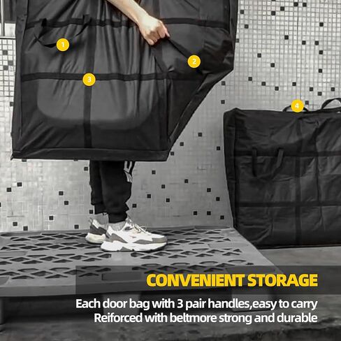 Bronco Door Bag Rear door Protection Storage Bag Compatible With Ford Bronco 2021 2022 2023 4 Door Bronco Accessories Waterproof Anti-Scratch Doors Panels Organizer Bag in Kuwait