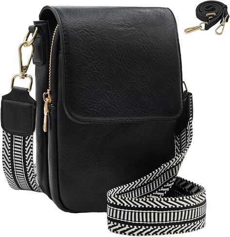 Small Crossbody Purse for Women Trendy Vegan Leather Cell Phone Bags with Card Slots & Adjustable Straps in Kuwait