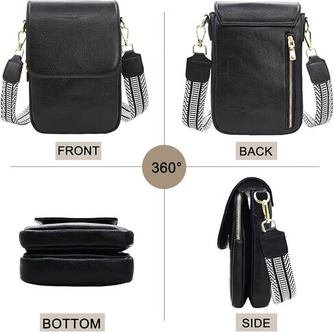 Small Crossbody Purse for Women Trendy Vegan Leather Cell Phone Bags with Card Slots & Adjustable Straps in Kuwait