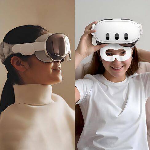 غطاء وجه TamBee VR لـ Oculus Quest 2 قناع الوجه القابل للتصرف للحماية من العرق قناع العين VR للتمرينات المتوافقة مع Meta Quest 3 المتوافق مع وسادة الوجه Apple Vision Pro (30 قطعة) in Kuwait