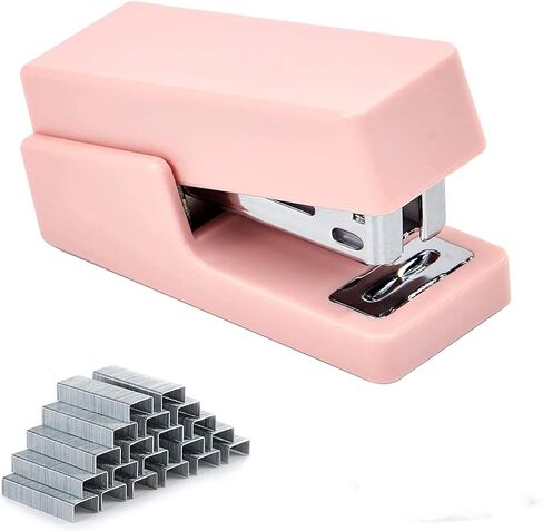 Mini Stapler with1000 Standard Staples and A Staple Remover,Tiny Small Staplers for Desk,Gift for Student and Office Use (Sky blue) in Saudi Arabia