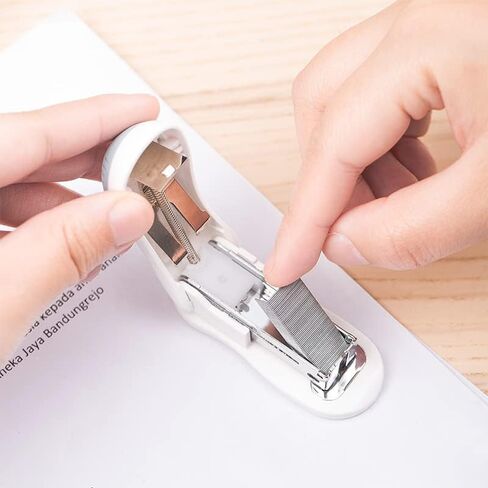 Mini Stapler with1000 Standard Staples and A Staple Remover,Tiny Small Staplers for Desk,Gift for Student and Office Use (Sky blue) in Saudi Arabia