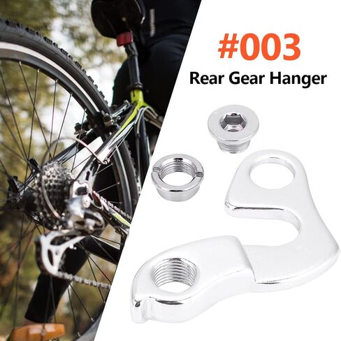vgeby الخلفية والعتاد الميكانيكية derailleur شماعات، سبائك الألومنيوم derailleur شماعات الذيل هوك محول التسرب للدراجات الجبلية (#003) الخلفية derailleur شماعات derailleur شماعات 67 ارييل شماعات in Saudi Arabia