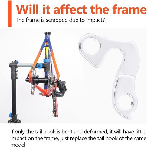 vgeby الخلفية والعتاد الميكانيكية derailleur شماعات، سبائك الألومنيوم derailleur شماعات الذيل هوك محول التسرب للدراجات الجبلية (#003) الخلفية derailleur شماعات derailleur شماعات 67 ارييل شماعات in Saudi Arabia