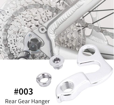 vgeby الخلفية والعتاد الميكانيكية derailleur شماعات، سبائك الألومنيوم derailleur شماعات الذيل هوك محول التسرب للدراجات الجبلية (#003) الخلفية derailleur شماعات derailleur شماعات 67 ارييل شماعات in Saudi Arabia