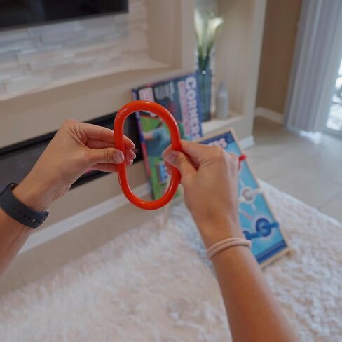 بطولة الزوايا: إعادة اختراع Ring Toss - لعبة الفناء والحفلات، لوحة ربط خشبية، لعبة تسجيل المنافسة، داخلية وخارجية، للعائلة والأصدقاء للأعمار من 6 سنوات فما فوق. in Saudi Arabia