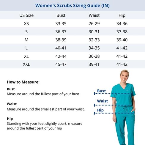 Care+Wear بلايز نسائية ذات 3 جيوب ورقبة على شكل حرف V in Kuwait