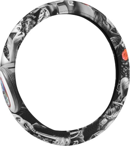 Bell Automotive 22-1-97478-9 David Gonzales Rose Steering Wheel Cover in Saudi Arabia