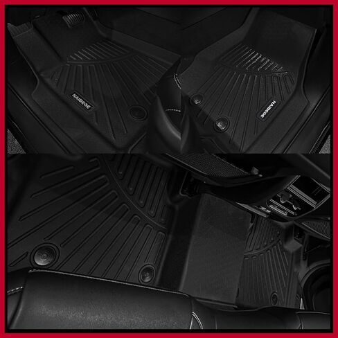 سجادات أرضية لسيارة دودج دورانجو 2016-2024 7 ركاب مقعد الصف الثاني - جميع الأحوال الجوية لسيارة دودج دورانجو سجادات أرضية وبطانة حصيرة البضائع ترقية الملحقات القابلة للطي in Kuwait