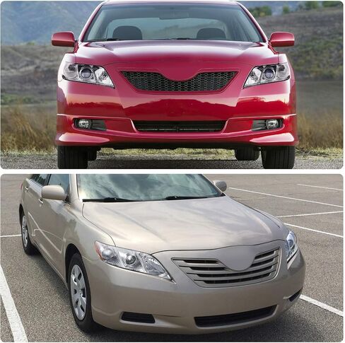 DWVO Projector Headlight Assembly Compatible with 07 08 09 2007 2008 2009 Camry Exclude Hybird Black Housing with Amber Reflector Clear Lens in Saudi Arabia