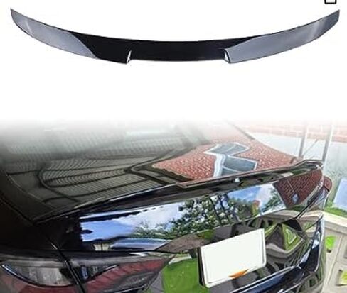 vks Rear Spoiler Wing Fits 2019-2021 Nissan Altima Blade M4 Style Glossy Black Rear Lip Trunk Boot Spoiler 2019 2020 2021 in Saudi Arabia