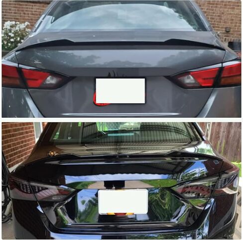 vks Rear Spoiler Wing Fits 2019-2021 Nissan Altima Blade M4 Style Glossy Black Rear Lip Trunk Boot Spoiler 2019 2020 2021 in Saudi Arabia